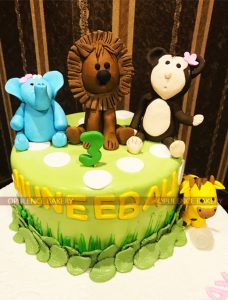Animal Themed 2 Pounds Cake