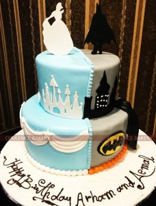 cartoon characters cake