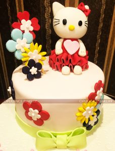 two Pounds Hello Kitty Cake
