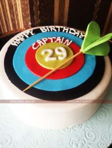 custom fondant cake for captains