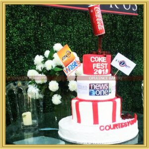 Coke Festival Opening Ceremony Cake