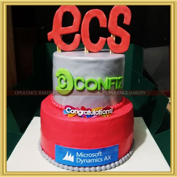 company anniversary cake