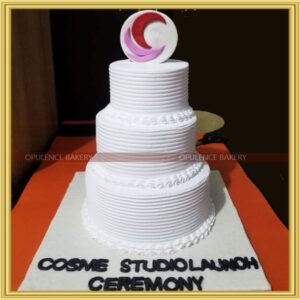 opening ceremony cream cake