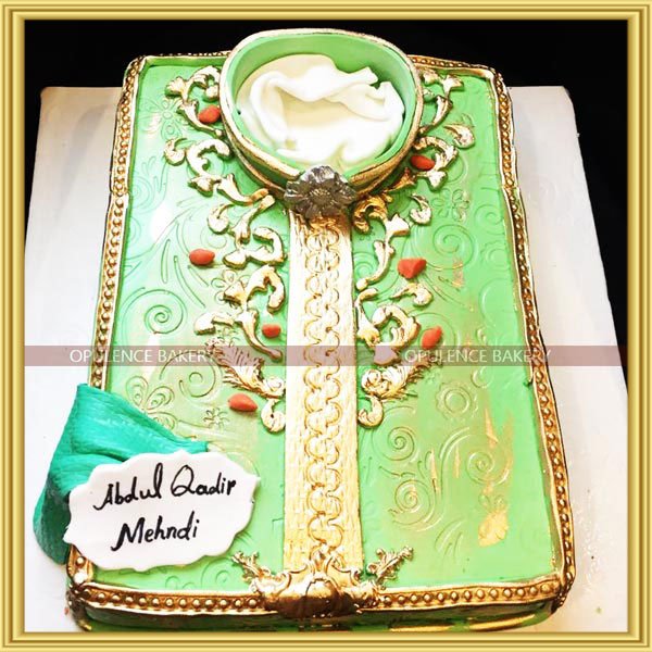 Mehndi Cake With Cupcakes - Cake O Clock - Best Customize Designer Cakes  Lahore