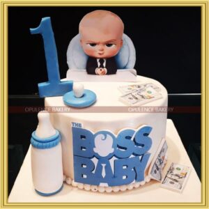 boss baby custom cake