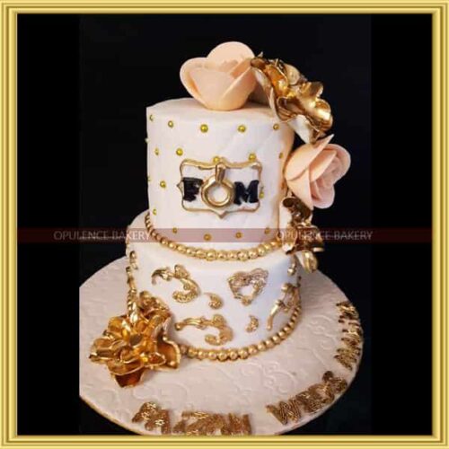 Engagement Ceremony Cake