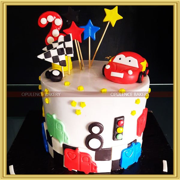 Race Car Birthday Party Ideas | Photo 12 of 27 | Cars birthday cake, Race car  birthday party, Cars birthday parties