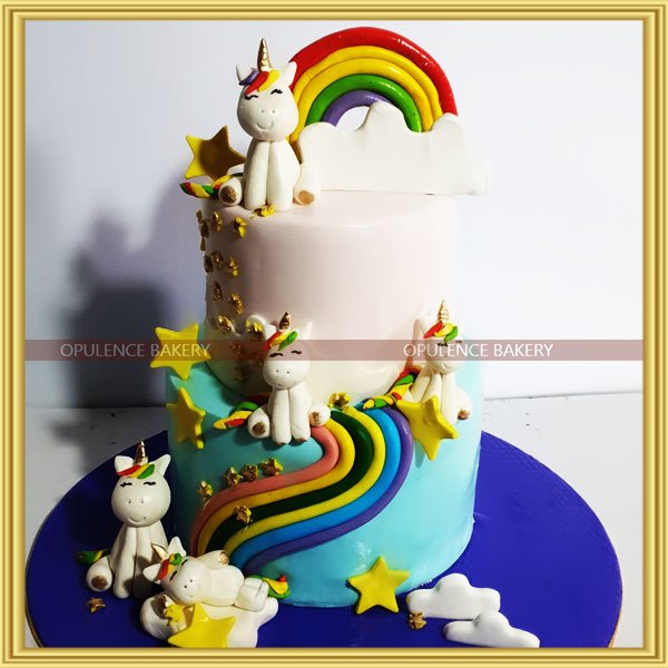 Pamper your loved ones by or this adorable Baby Unicorn Birthday Cake.  #unicorncakes #unicorncake #unicorn ##unicorns #cakedesign… | Instagram