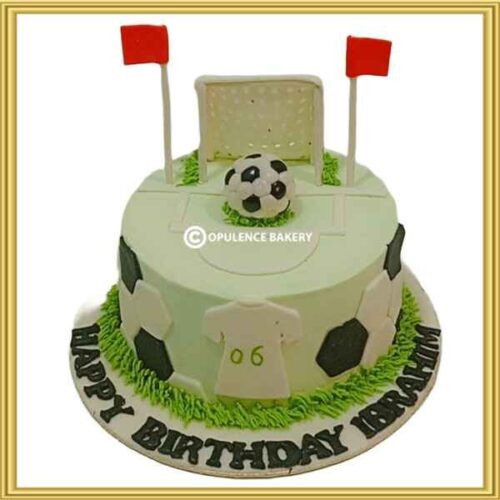 Football Custom Cake For Boys